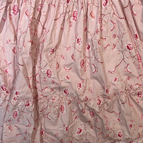 Bridgerton X Hill House X Phenomenal - Ellie Nap Dress Pink Floral EUC Large L - Picture 6 of 11